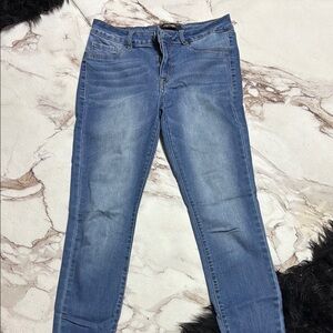 Refuge Blue Skinny Jeans Sleek Denim Fit